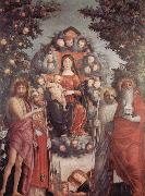 Andrea Mantegna Trivulzio Madonna USA oil painting artist